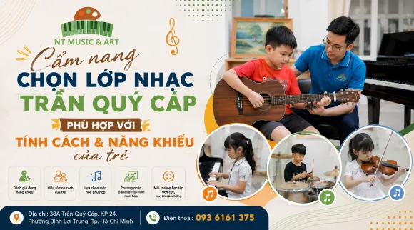 Lớp Nhạc Trần Quý Cáp Tuyển Sinh Khóa Hè 2026: Ưu Đãi Lớn
