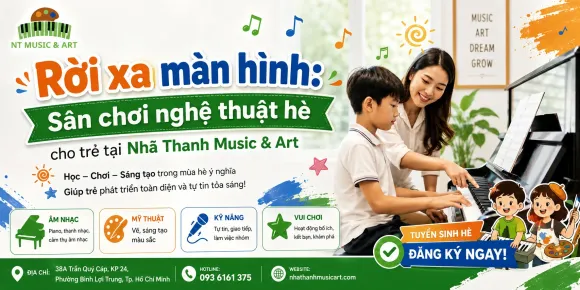 Học Nhạc Hè Uy Tín Tại Bình Thạnh | Nhạc Họa Nhã Thanh